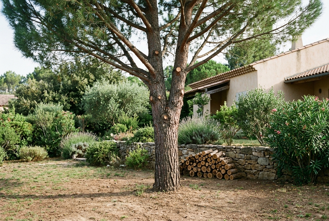 Chantier à Carqueiranne après intervention